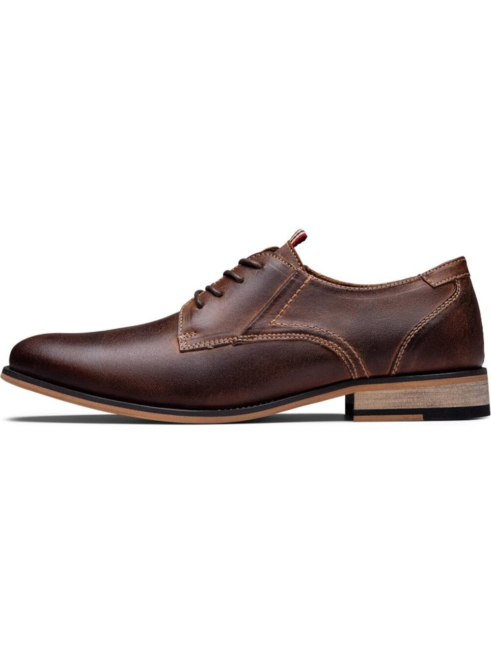 Men's Dark Brown Suede Wingtip Lace Up Formal Business Derby Brogue Oxford Shoes